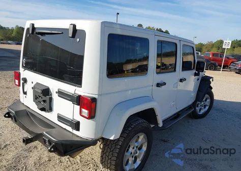 2016 Jeep Wrangler Unlimited Sahara из США, поврежденный, VIN 1C4HJWEG8GL143778